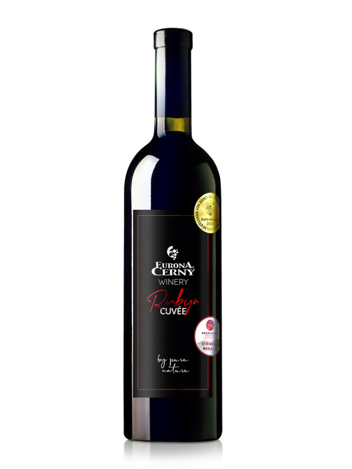 EURONA BY CERNY WINERY RUBYN CUVÉE – Moravské zemské víno, suché