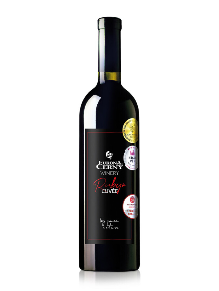 EURONA BY CERNY WINERY RUBYN CUVÉE – Moravské zemské víno, suché