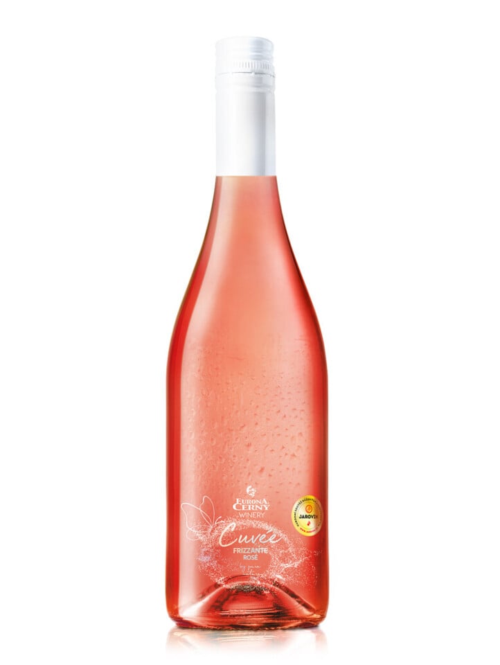 CUVÉE FRIZZANTE ROSÉ – Perlivé víno dosýtené prírodným oxidom uhličitým, polosuché